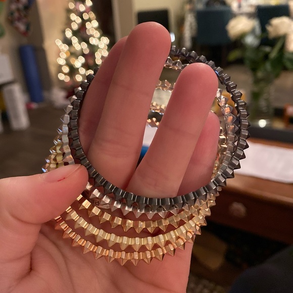 Kendra Scott Remy Mixed-Metal Bangles - Picture 3 of 4